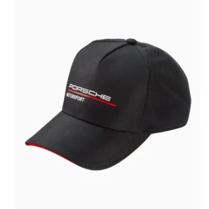 Juoda Porsche Motorsport kepurė su logotipu